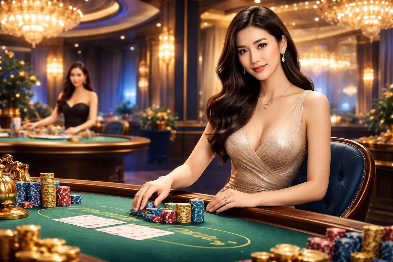 Hình ảnh đại dương sâu thẳm với cá vàng và người chơi bắn cá b88