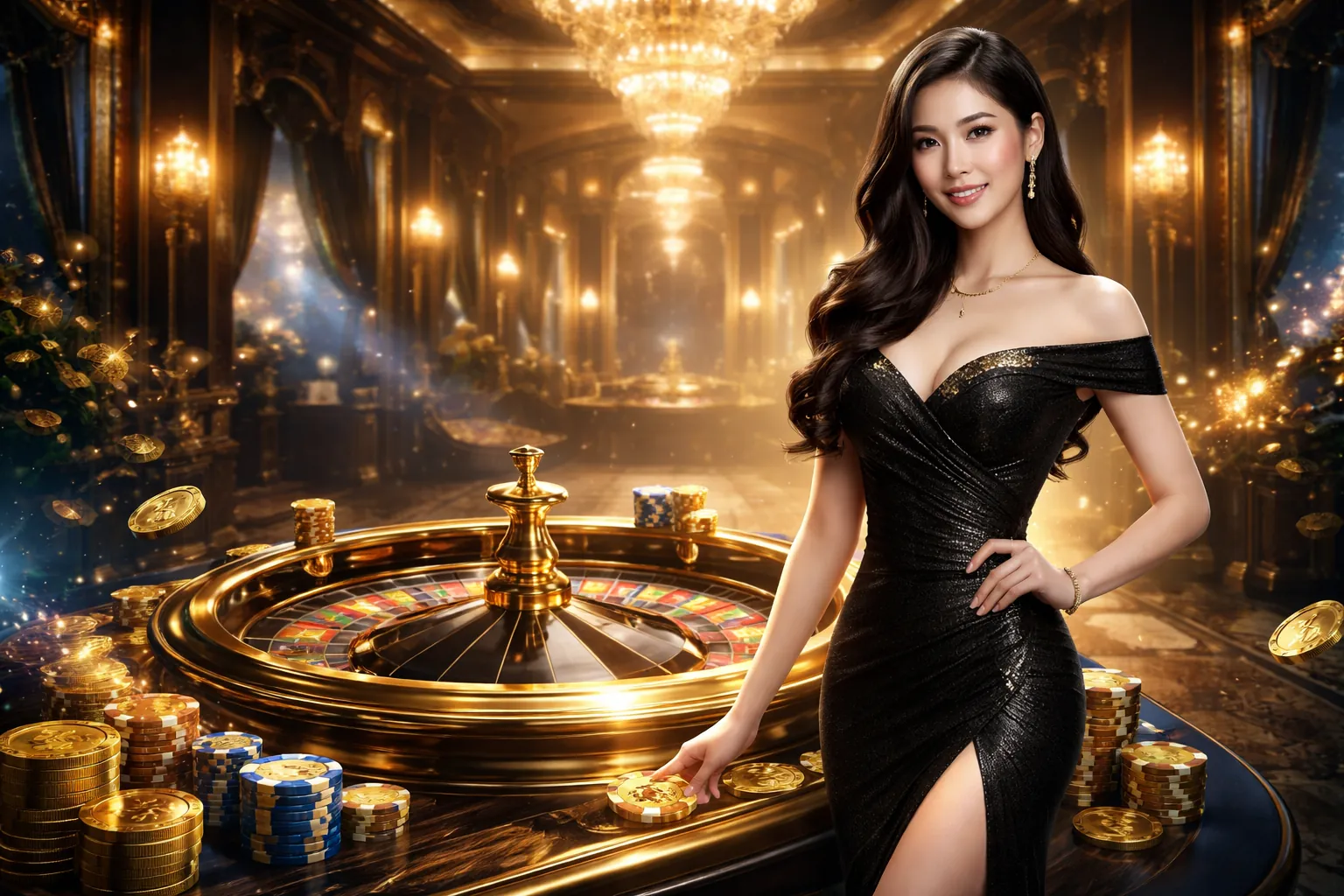 Hướng dẫn cá cược thể thao b88: sân vận động với các biểu tượng cá cược sôi động, màu đỏ vàng chủ đạo